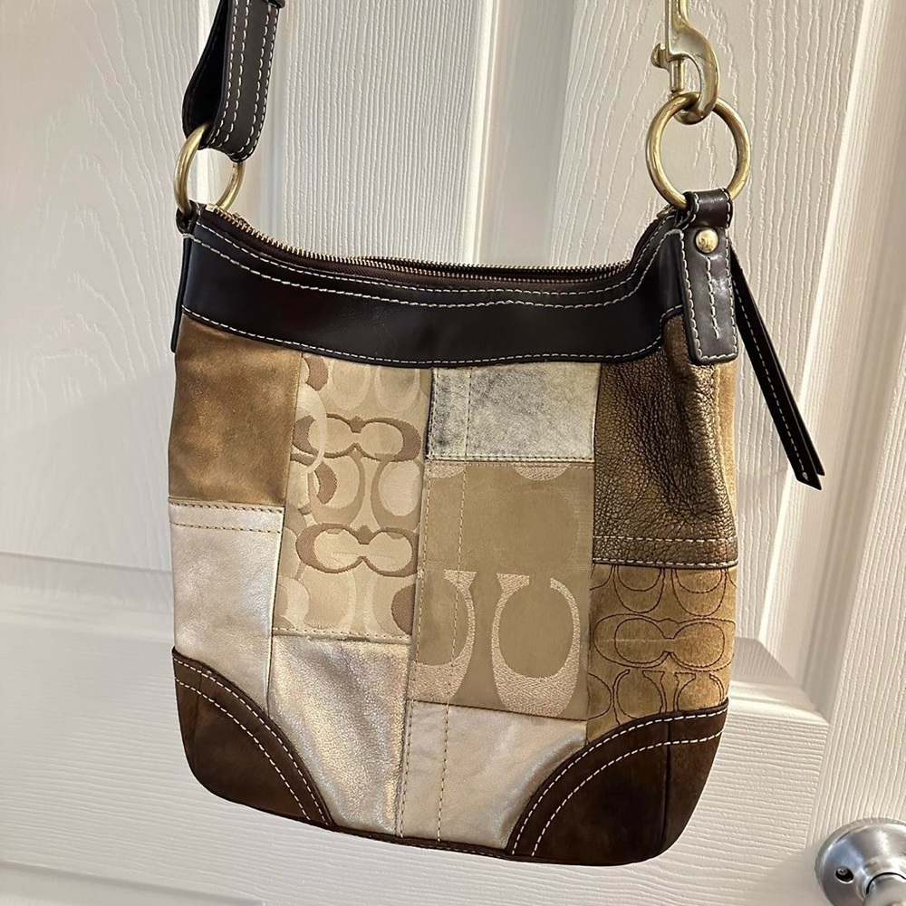 Coach Patchwork Shoulder Bag